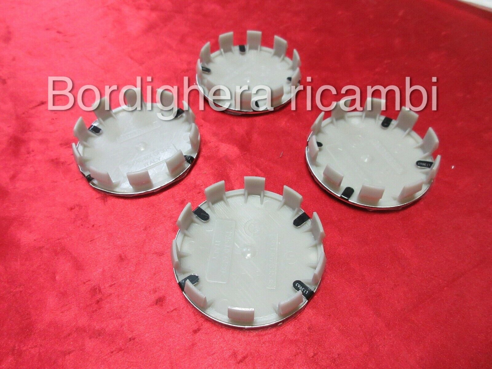 Coppetta Coprimozzo Nera Con Logo Per Cerchi Originale Fiat 500 - Foto 5